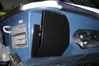 Blockoff mounted